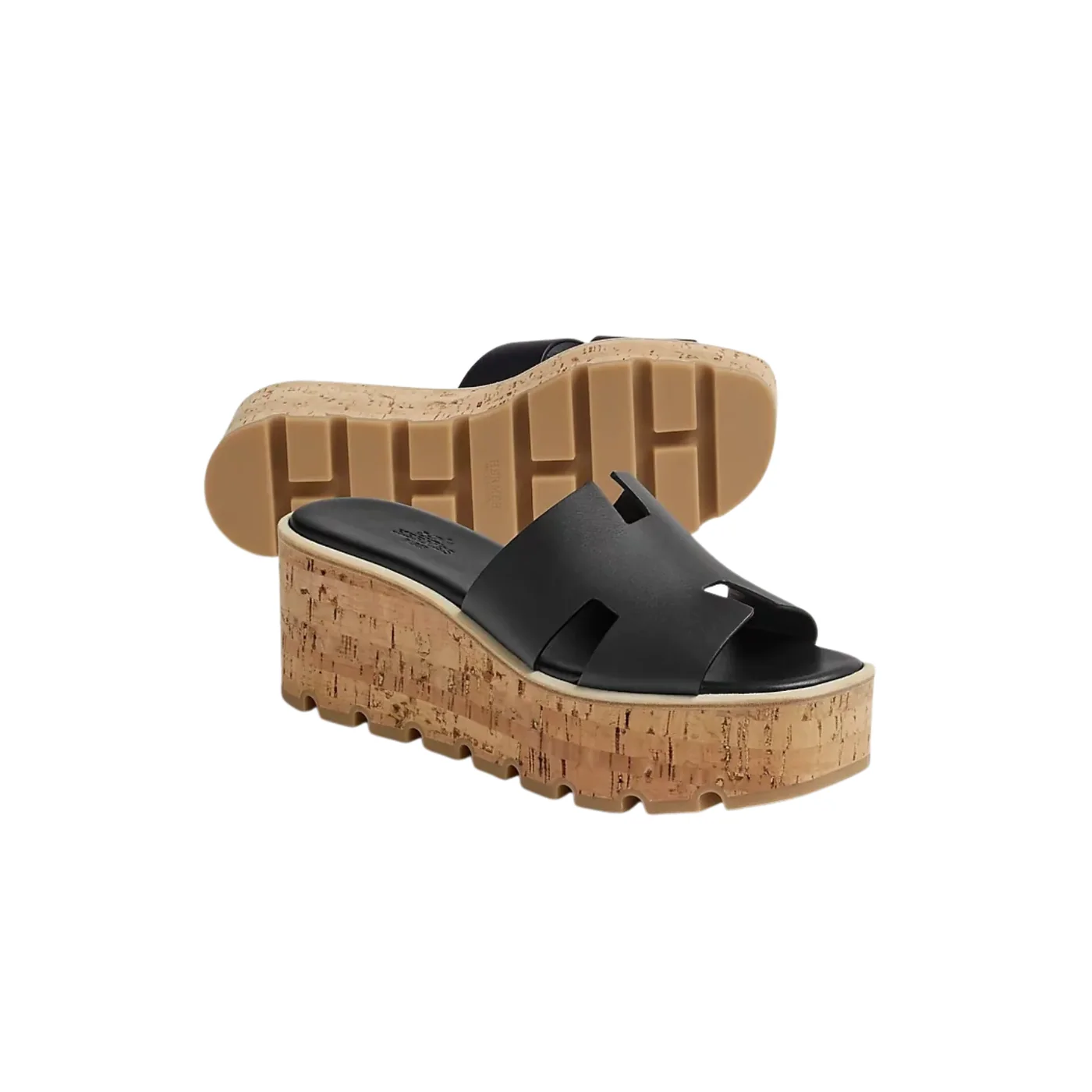 Hermes Ephese Sandal Black Hermes Ephese Sandal Black