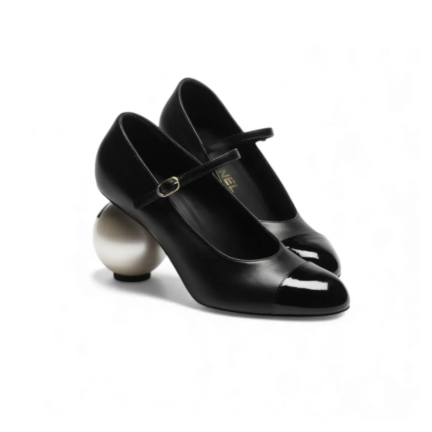 Chanel Mary Janes Black
