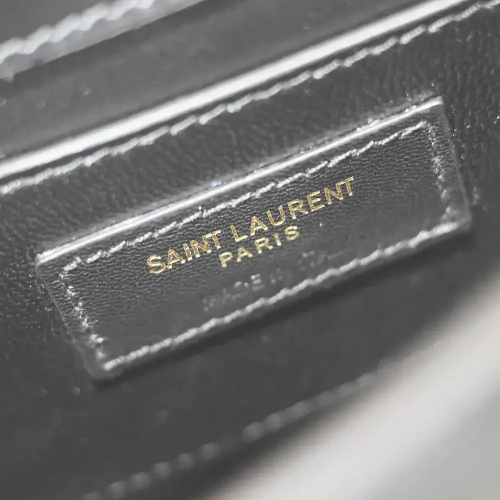 Saint Laurent YSL Mini Manhattan in Box Saint Laurent for Women in Black