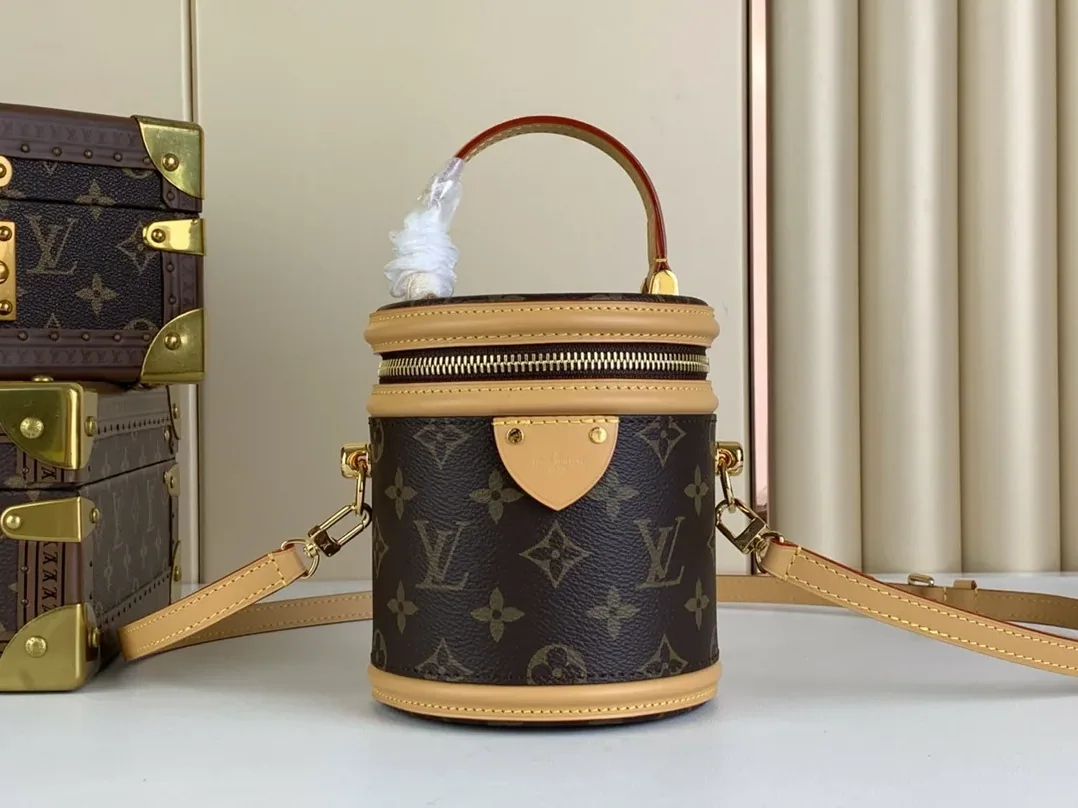 Louis Vuitton Nano Cannes Handbags Brown /