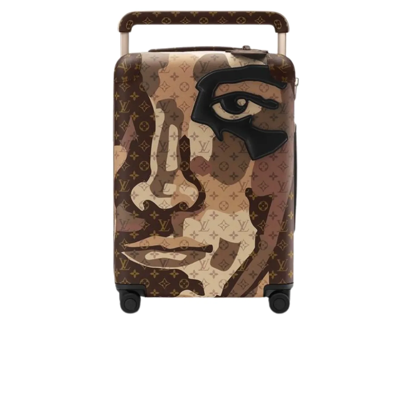 Louis Vuitton Horizon 55 Suitcase in Monogram Brown Champagne Hardware Louis Vuitton Horizon 55 Suitcase in Monogram Brown Champagne Hardware