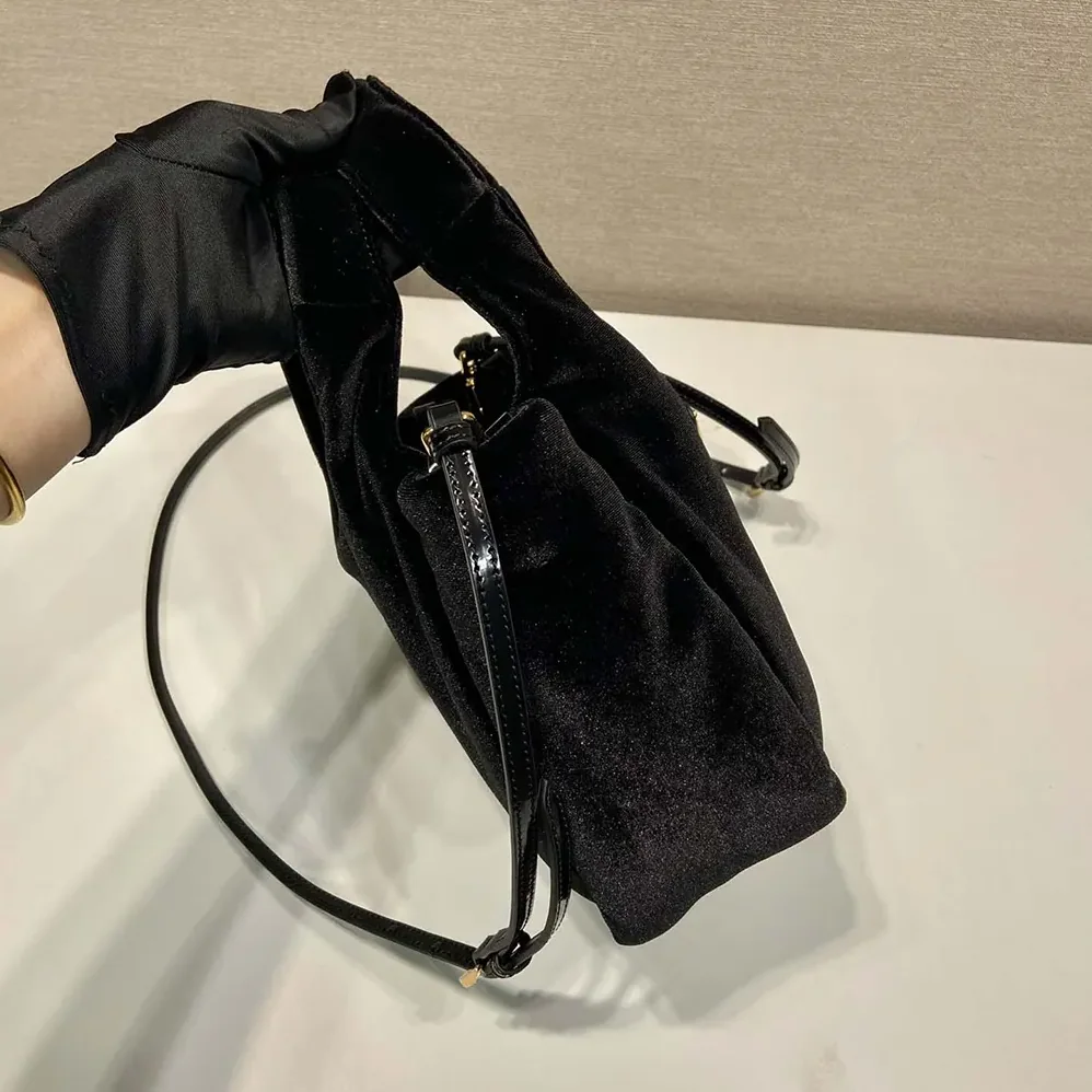 Prada Padded Velvet Mini Handbag for Women