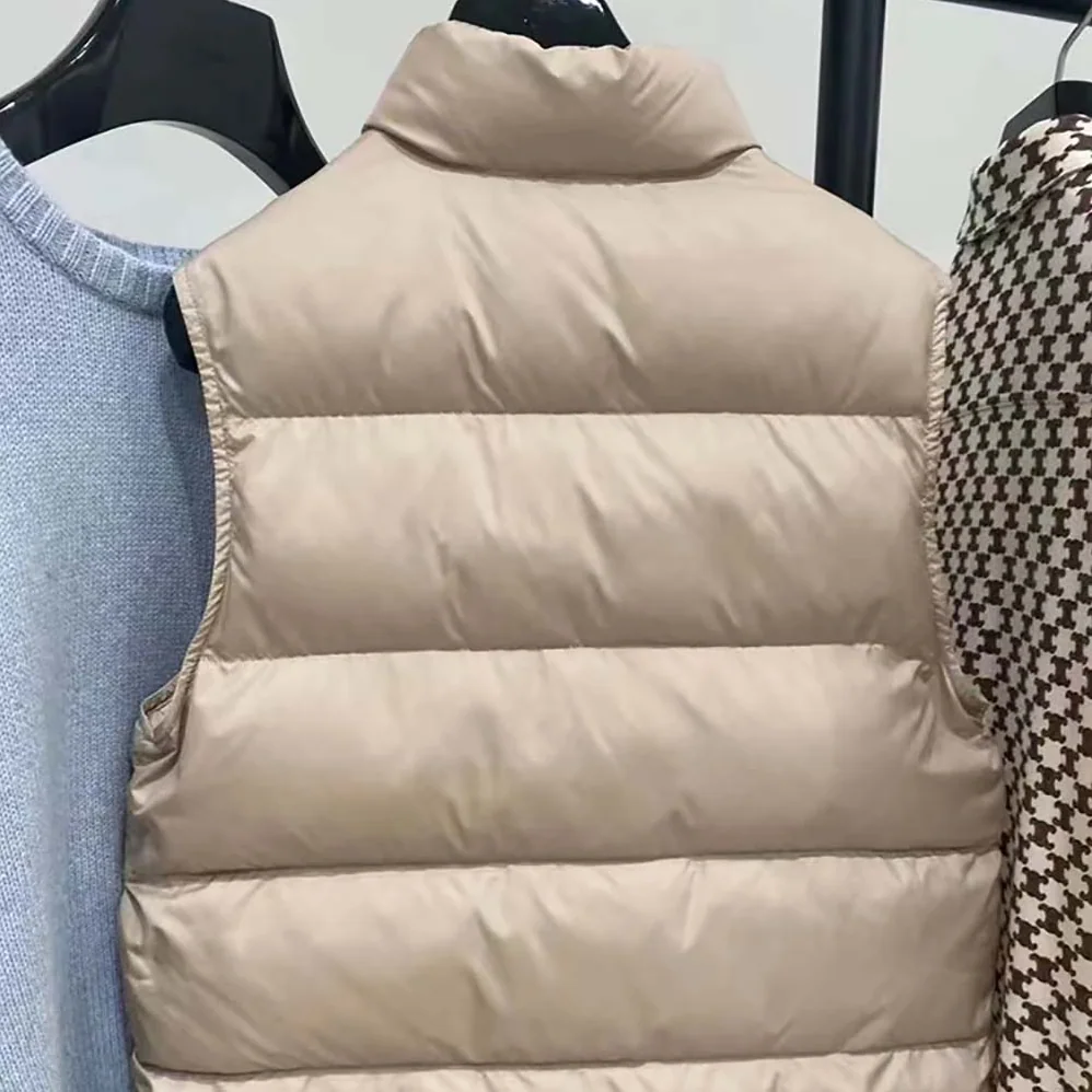 Celine Quilted Blouson Jacket in Lightweight Nylon for Women in Beige Celine Quilted Blouson Jacket in Lightweight Nylon for Women in Beige