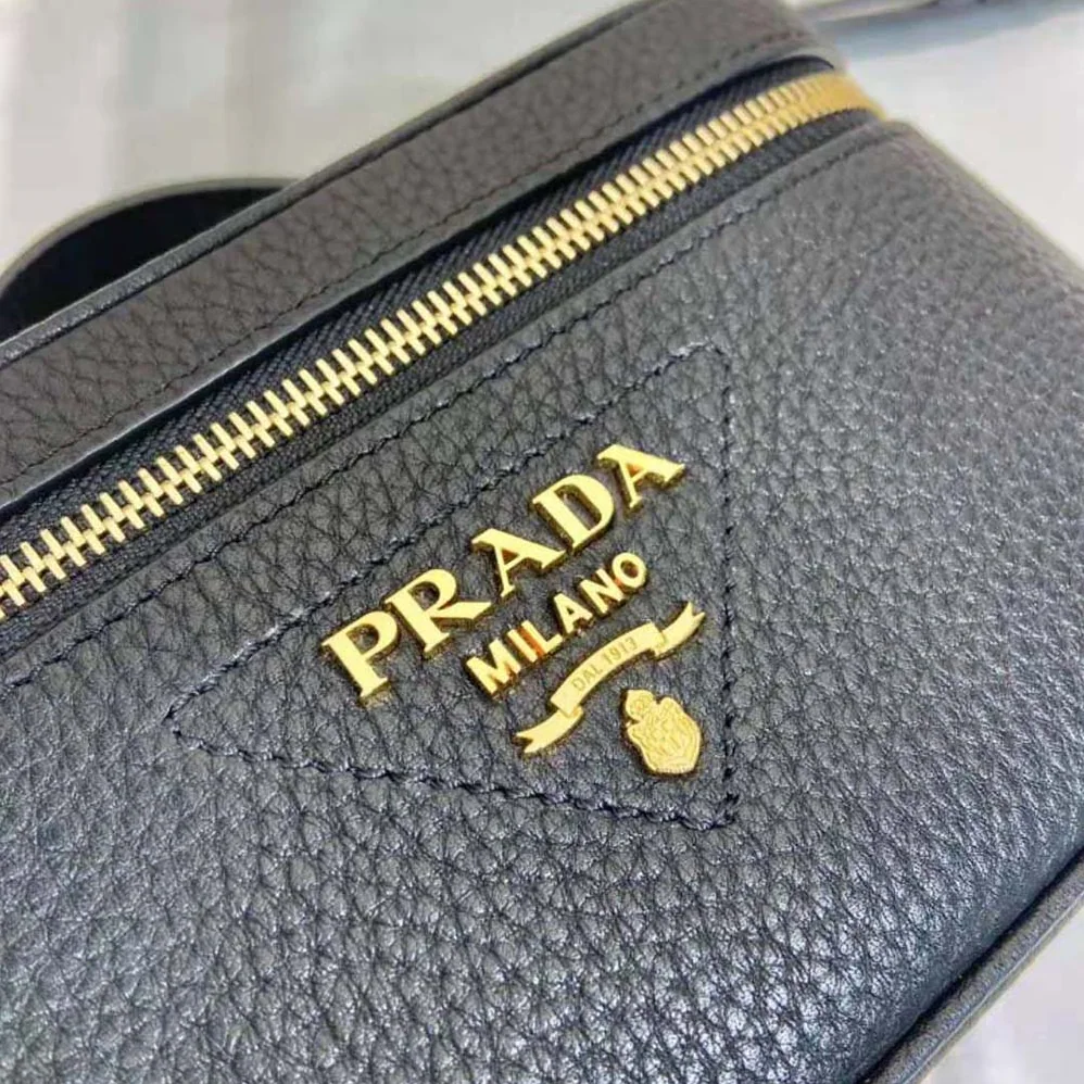 Prada Leather Mini-Bag for Women in Black