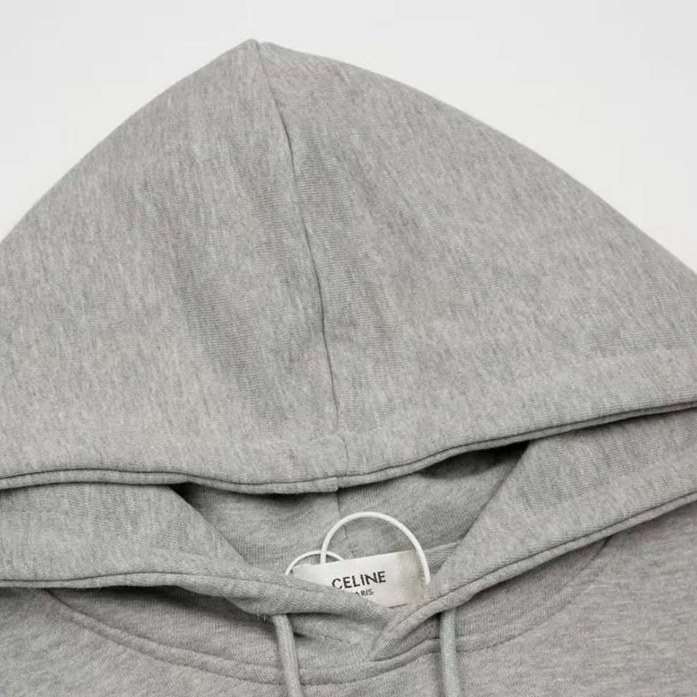 Celine Loose Hoodie in Cotton Fleece for Women