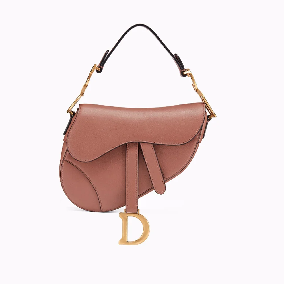 Dior Saddle Bag in Pink Calfskin for Women Dior Saddle Bag in Pink Calfskin for Women