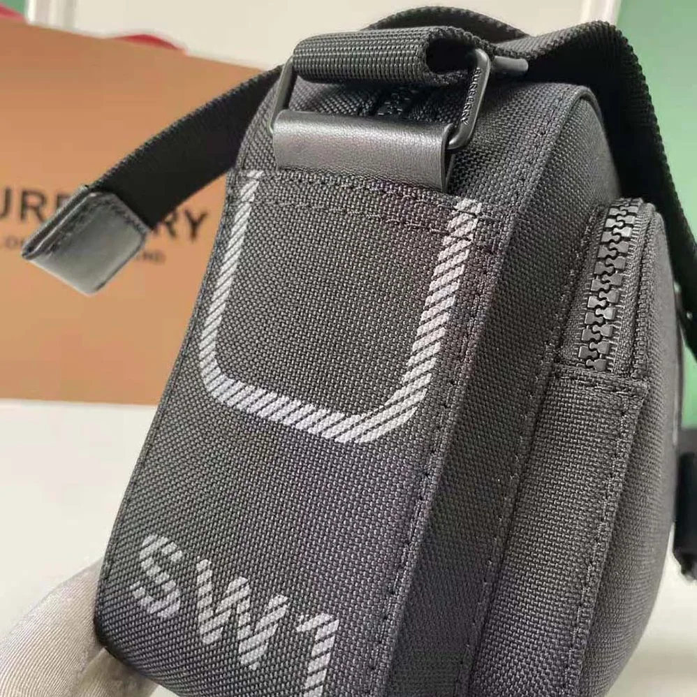 Burberry Horseferry Print Nylon Crossbody Bag for Men Burberry Horseferry Print Nylon Crossbody Bag for Men