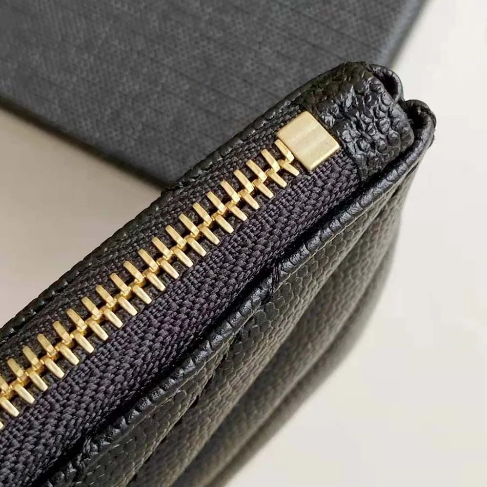 Saint Laurent YSL Monogram Key Pouch in Matelassé Leather for Women