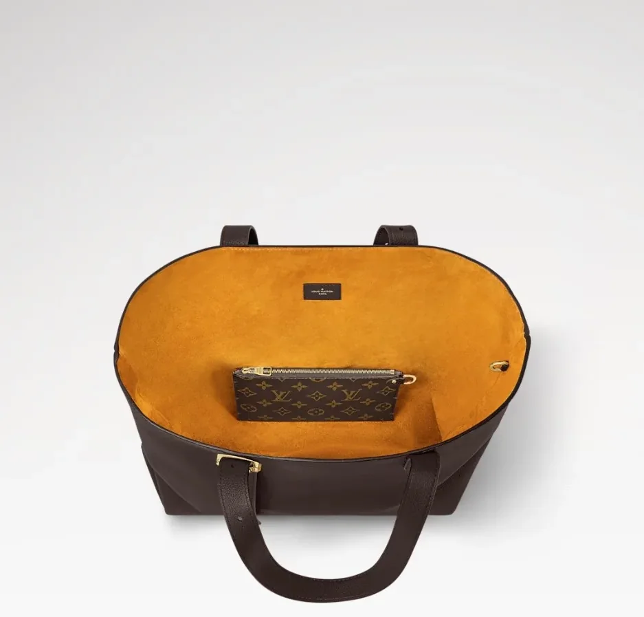 Louis Vuitton Low Key Cabas MM Bag Chocolate /