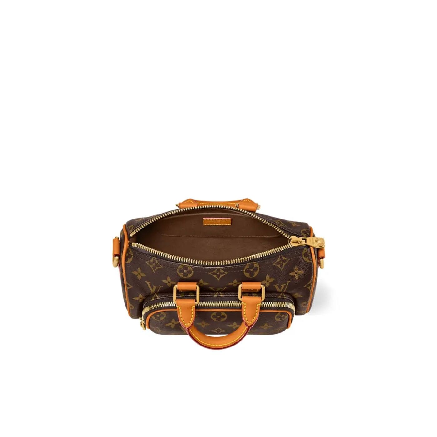 Louis Vuitton Keepall Cargo 25 Travel Bag in Brown Monogram Gold Hardware