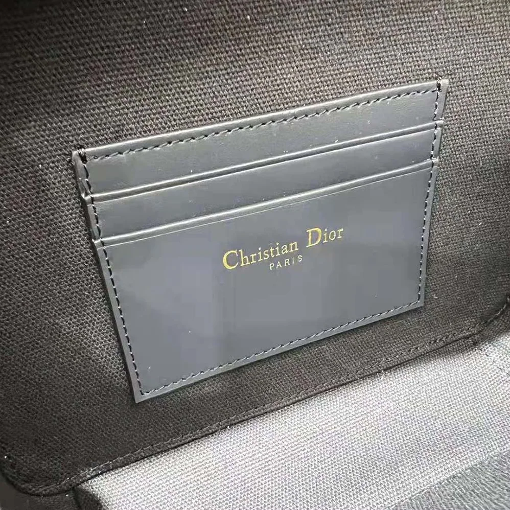 Dior 30 Mmontaigne Box Bag Blue Multicolor Dior Oblique Jacquard for Women