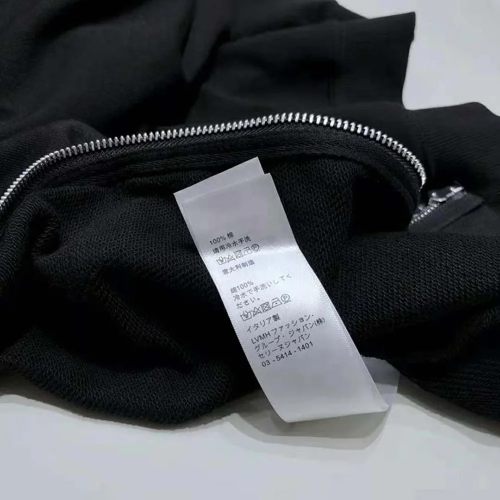 Celine Loose Sweatshirt in Cotton Fleece for Women in Black Celine Loose Sweatshirt in Cotton Fleece for Women in Black