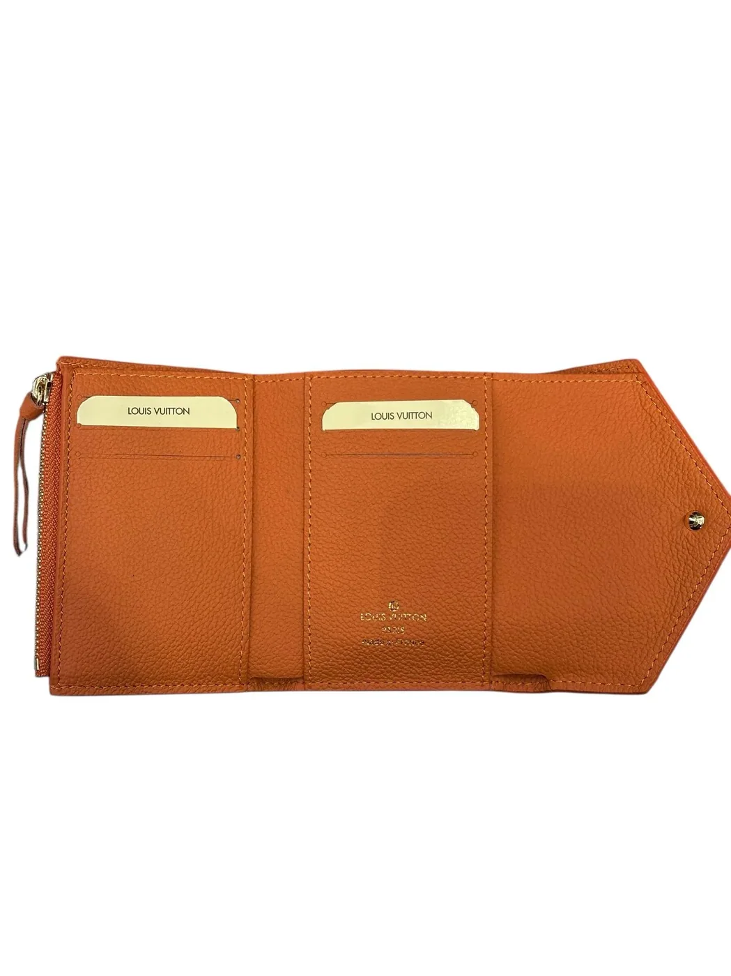 Victorine Wallet Orange Monogram