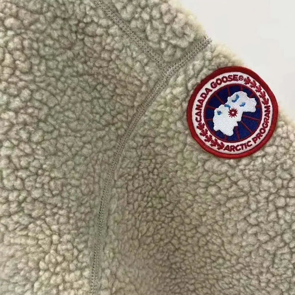 Canada Goose Beige Simcoe Fleece Jacket for Women