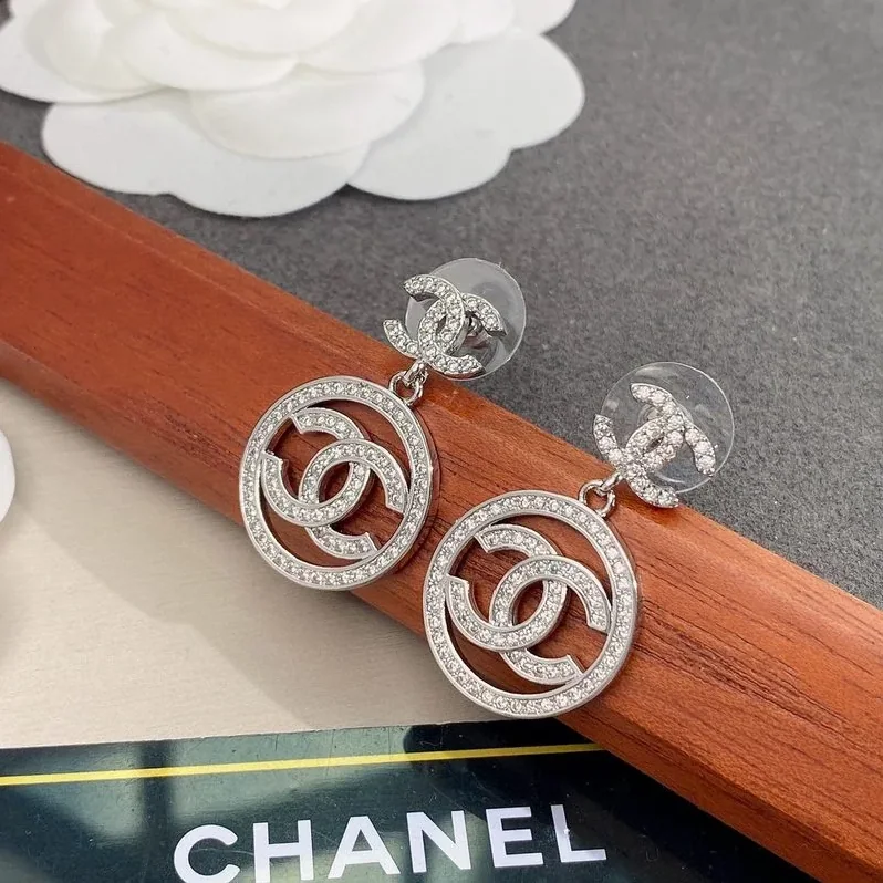 Circle Earrings Silver