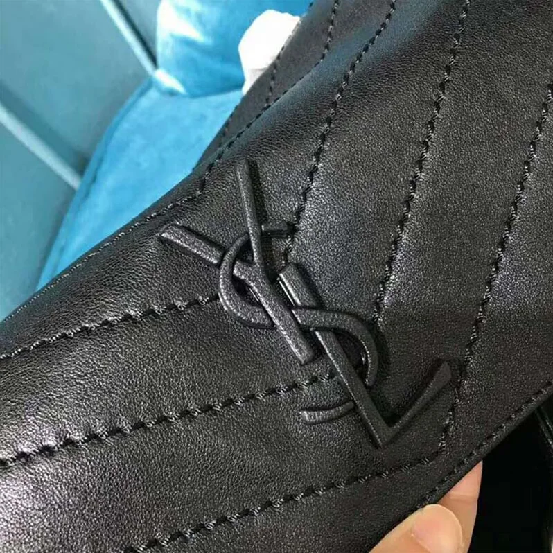 Saint Laurent YSL Medium Nolita Bag Vintage Leather for Women in Black Saint Laurent YSL Medium Nolita Bag Vintage Leather for Women in Black