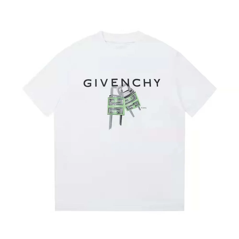 Givenchy Givenchy 4g Lock Slim Fit T-shirt for Women in White