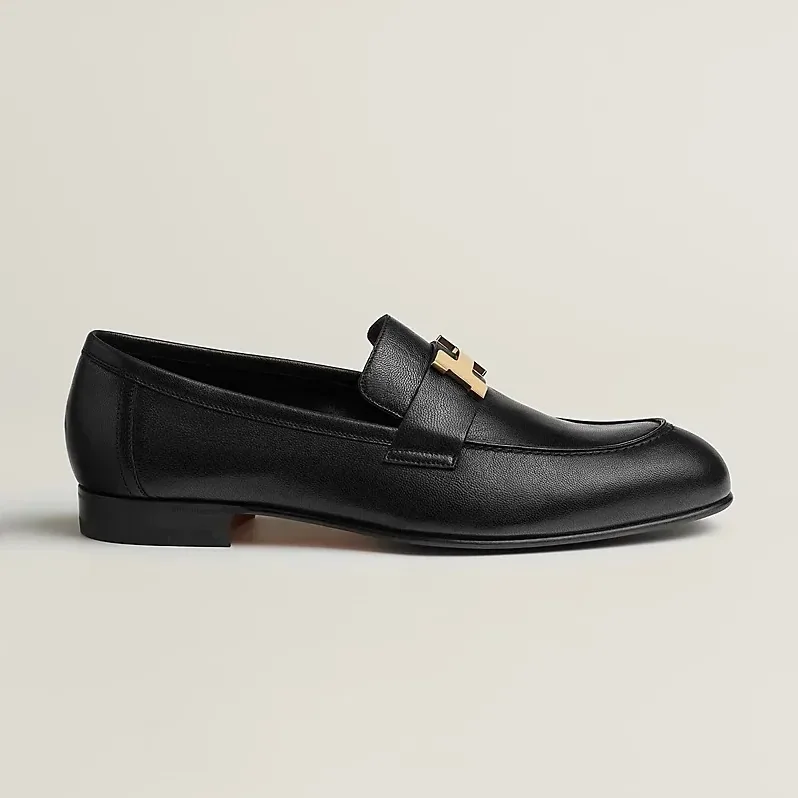 Hermes Paris Loafers Black Hermes Paris Loafers Black