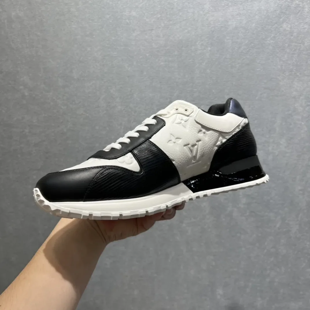 Louis Vuitton Run Away Sneaker White Black Louis Vuitton Run Away Sneaker White Black