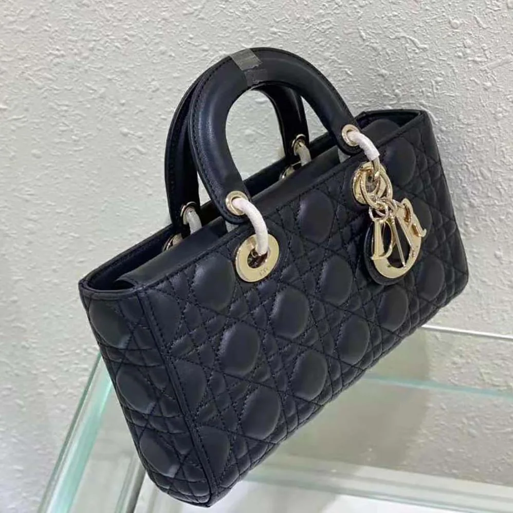 Dior Lady D-Joy Bag Black Cannage Lambskin for Women Dior Lady D-Joy Bag Black Cannage Lambskin for Women