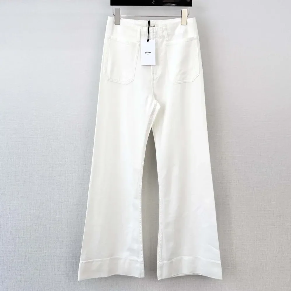Celine Flare Jeans 004 in Indigo Denim for Men