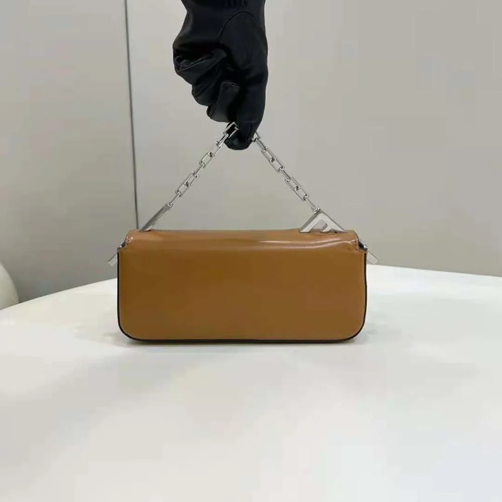Fendi First Sight Brown Leather Mini Bag for Women