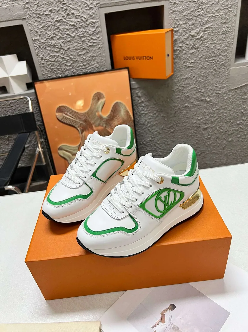 Louis Vuitton Neo Run Away Sneaker White Louis Vuitton Neo Run Away Sneaker White