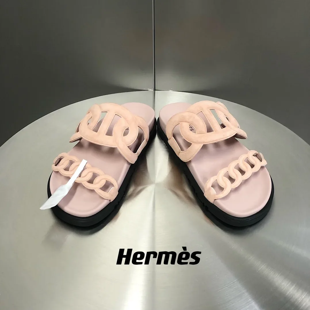 Hermes Extra Sandal Light Pink Hermes Extra Sandal Light Pink