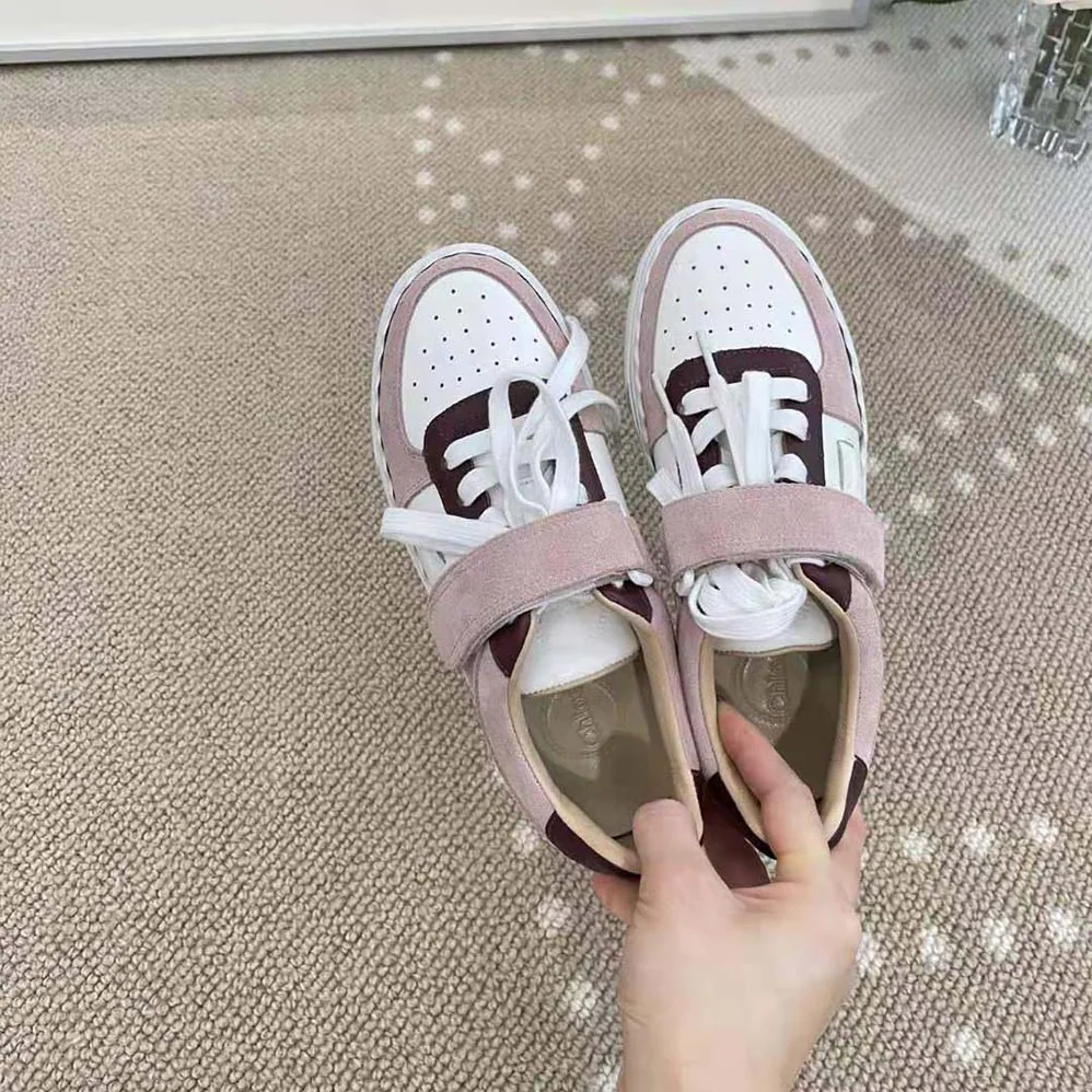 Chloe Lauren Sneaker with Strap for Women in Pink