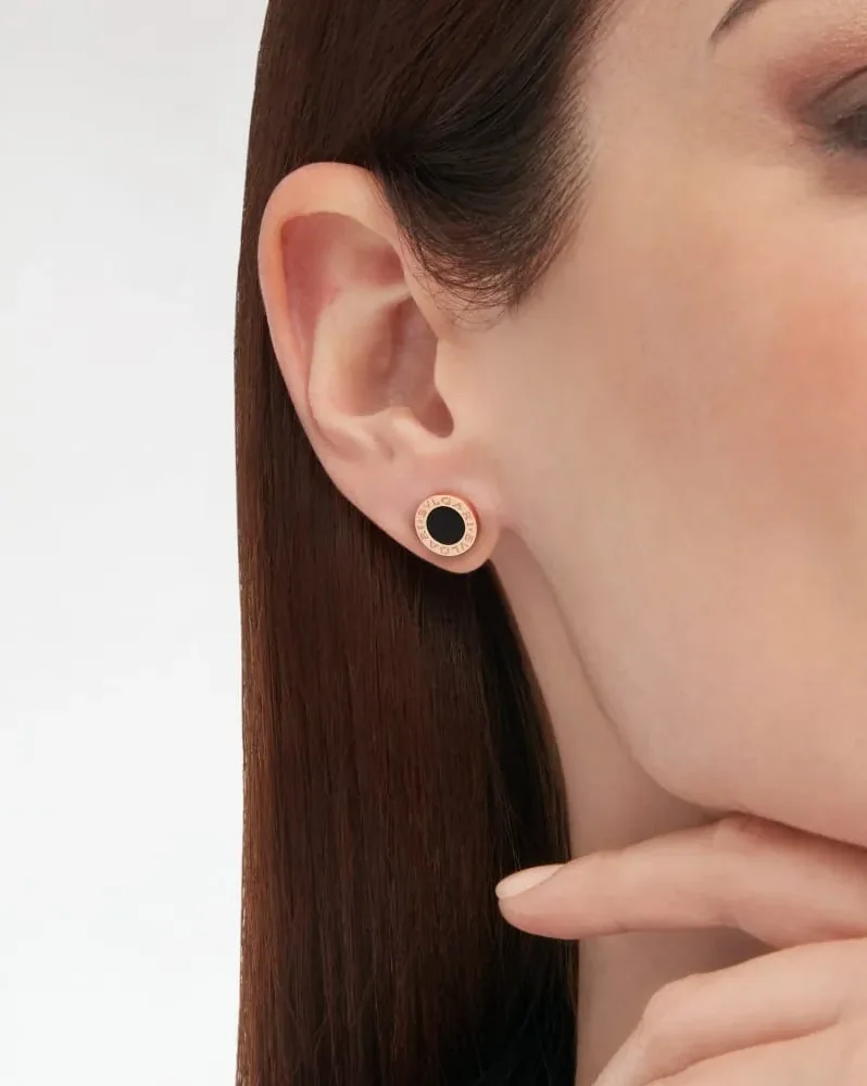 Bvlgari Single Earring Rose Gold Bvlgari Single Earring Rose Gold