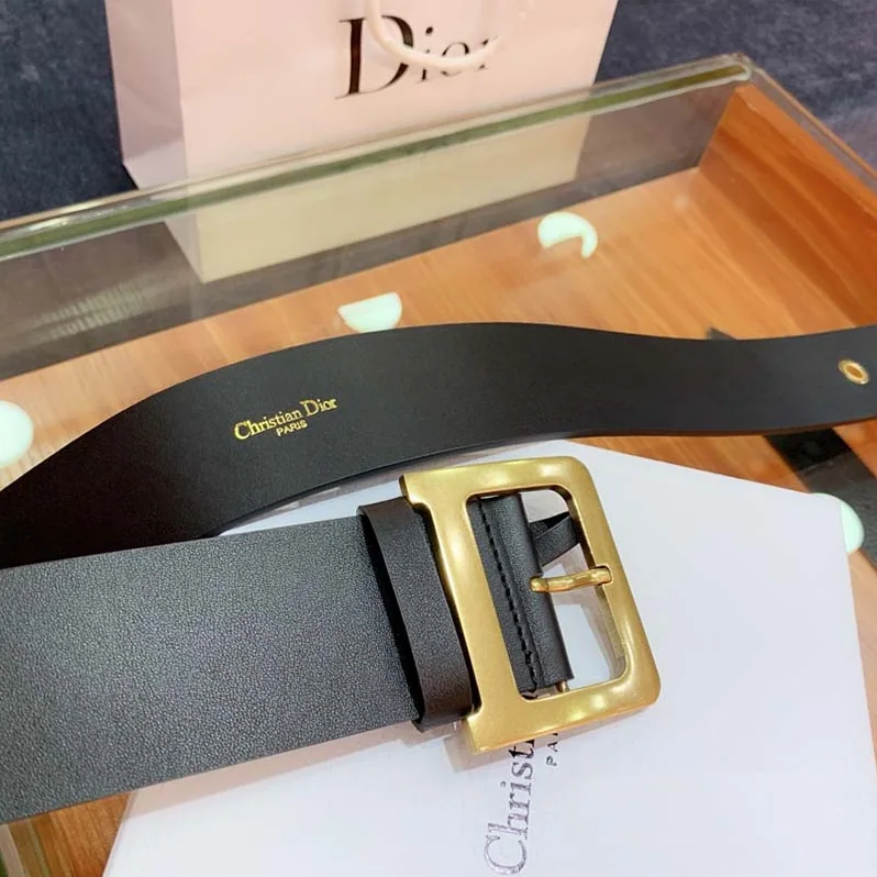 Dior Diorquake Belt in Black Calfskin for Women