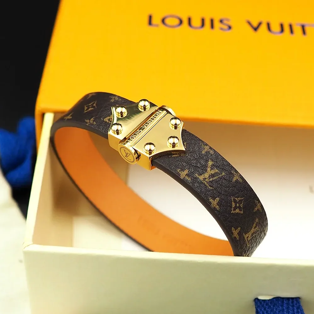 Louis Vuitton Nano Monogram Bracelet Brown Louis Vuitton Nano Monogram Bracelet Brown