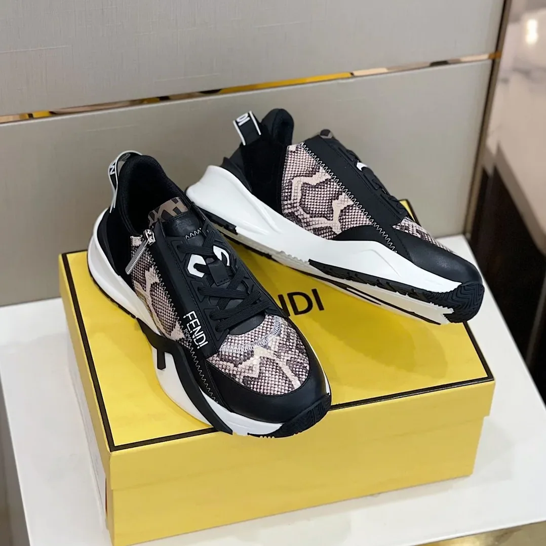 Fendi Flow Sneakers Black Fendi Flow Sneakers Black