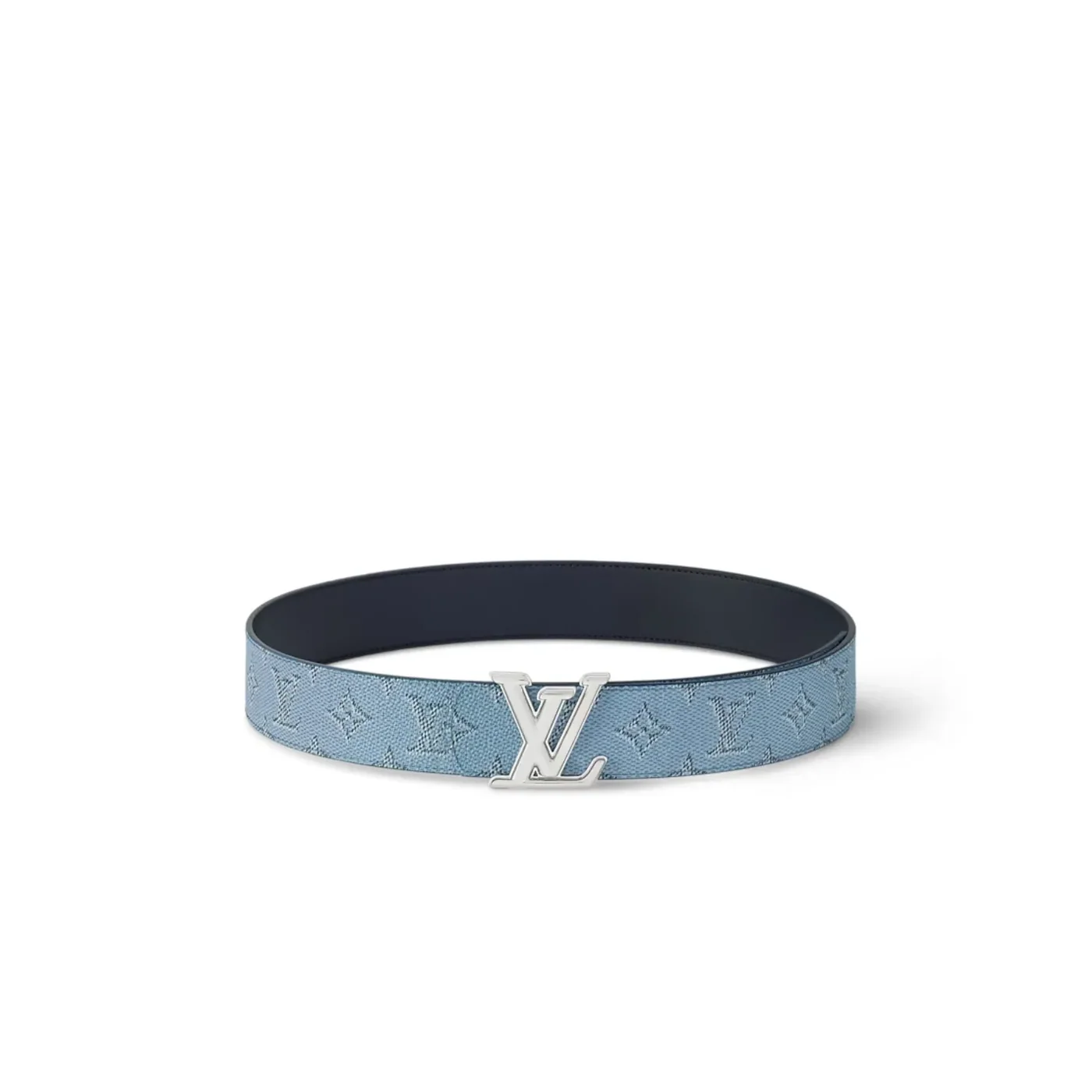 Louis Vuitton LV Dimension Reversible Belt Blue