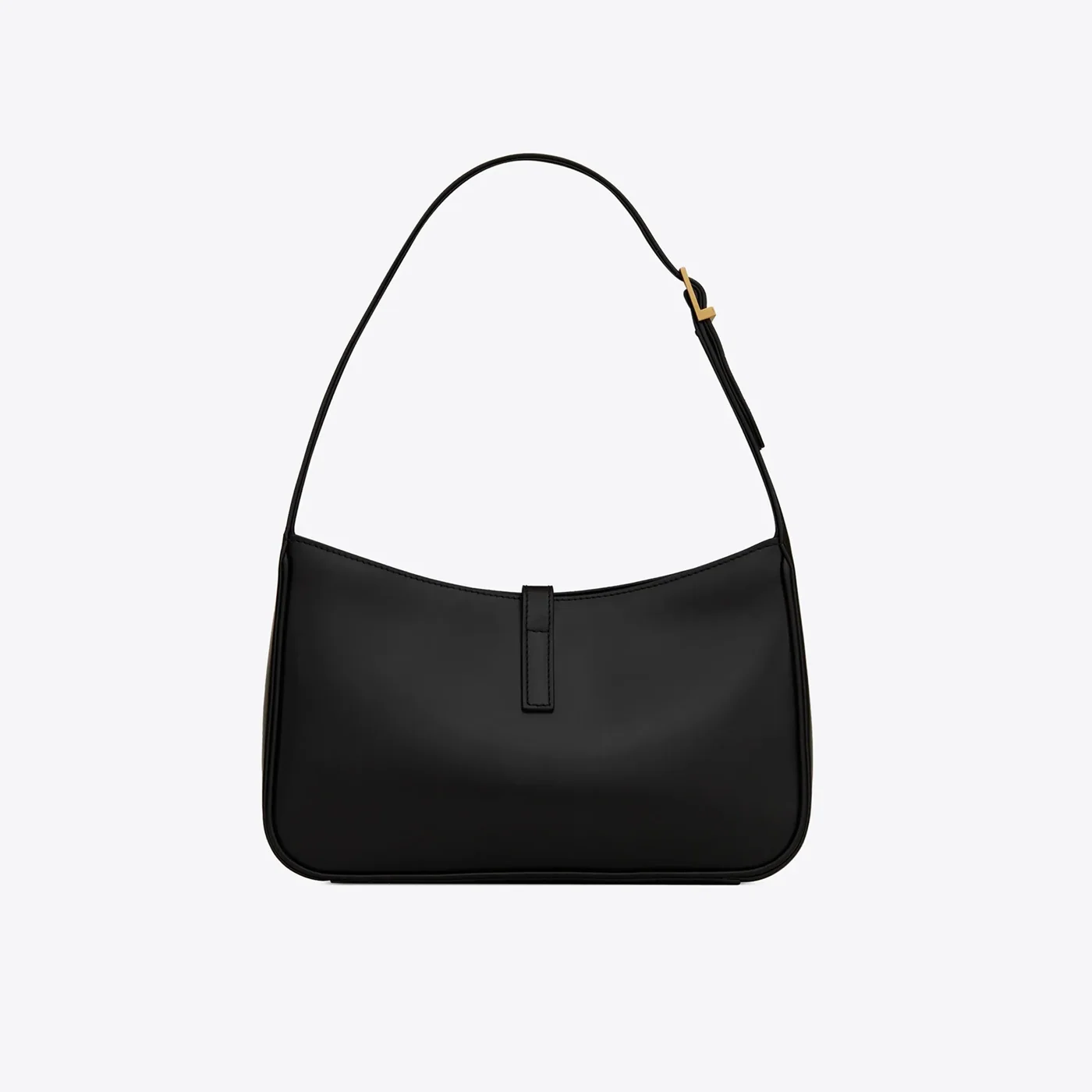 Saint Laurent YSL Small Le 5 À 7 Hobo Bag In Smooth Leather Black Saint Laurent YSL Small Le 5 À 7 Hobo Bag In Smooth Leather Black