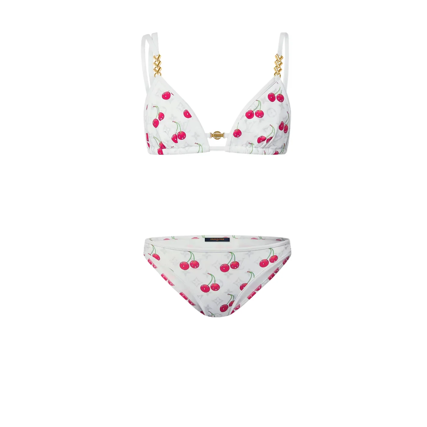 Louis Vuitton LV x TM Cherry Bikini White Monogram Cerises