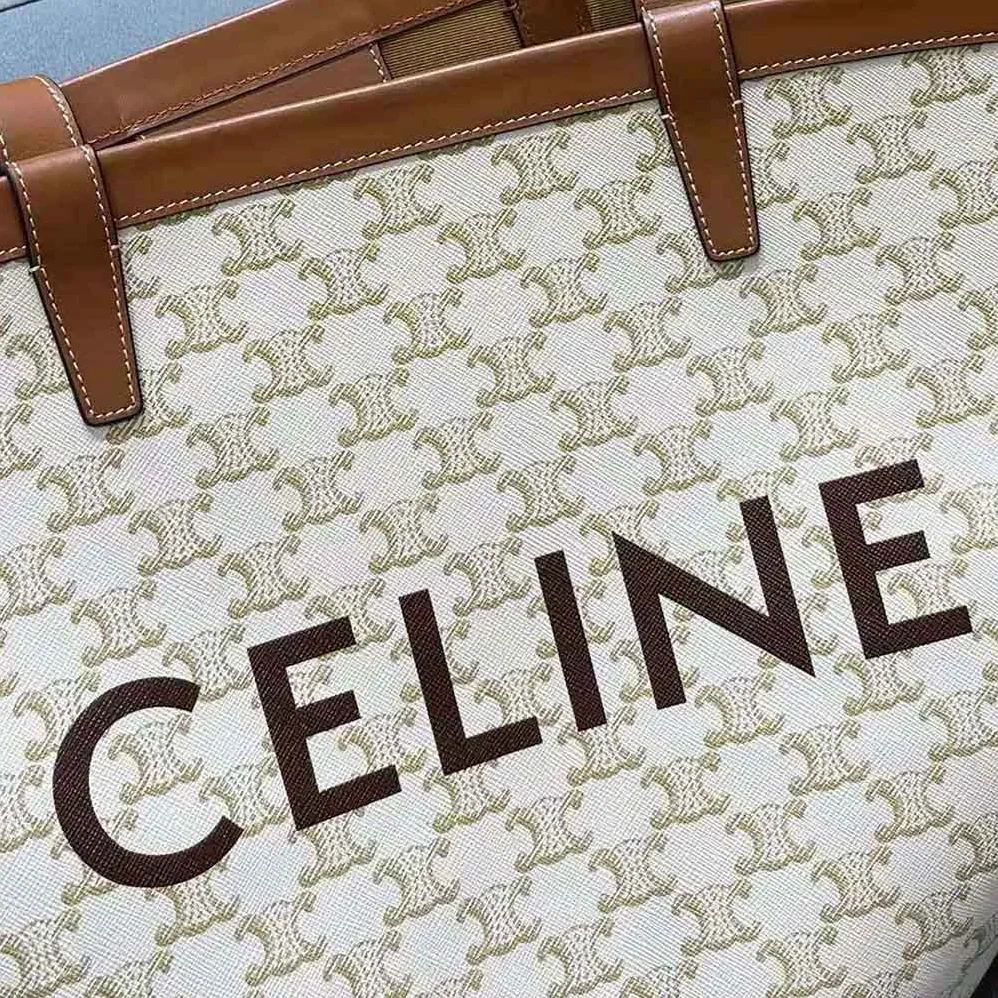 Celine Medium Couffin Bag in Triomphe Canvas Celine Print for Women