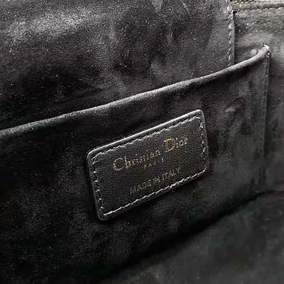 Dior Small Diortravel Vanity Case Cannage Lambskin for Women in Black Dior Small Diortravel Vanity Case Cannage Lambskin for Women in Black