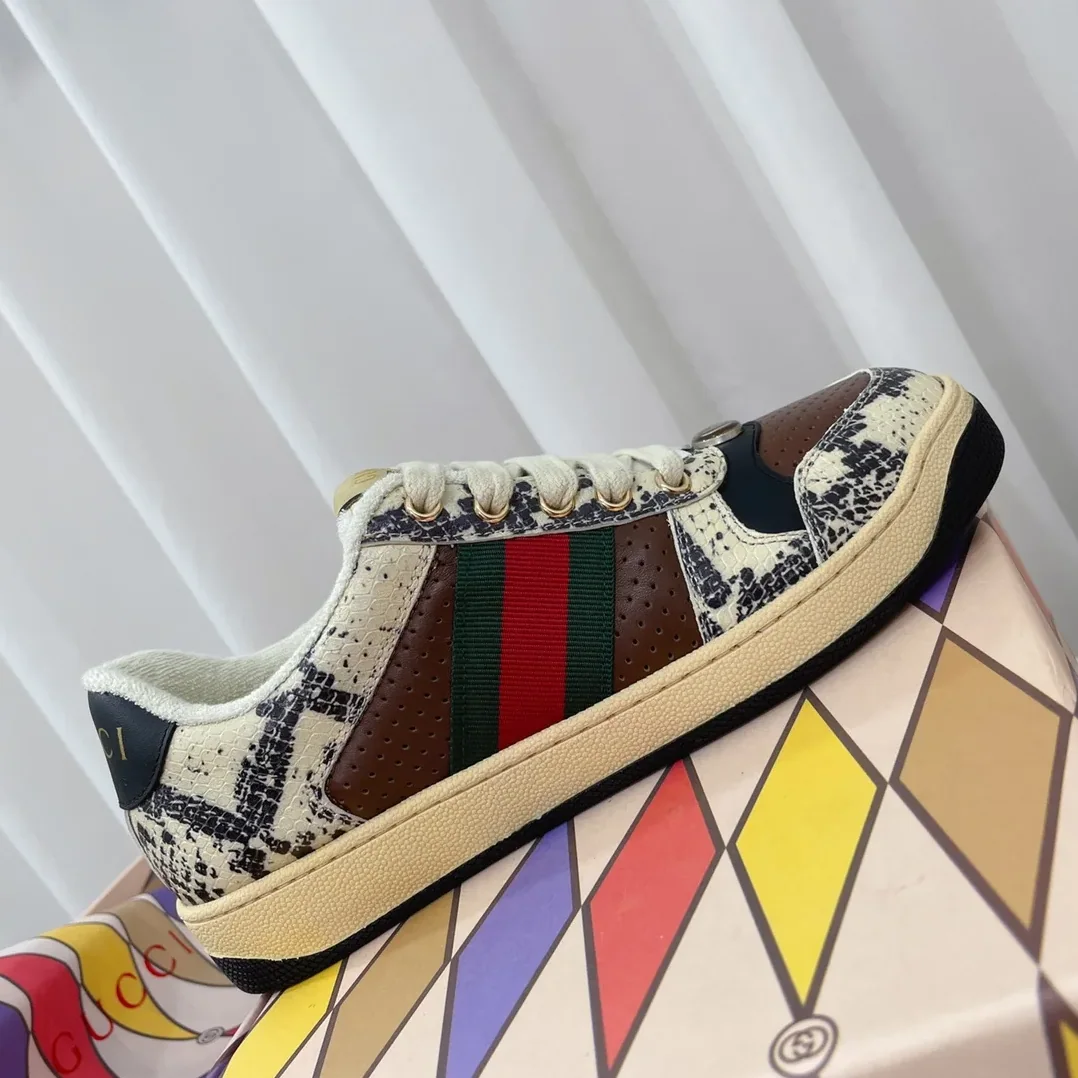 Gucci Screener Sneaker Beige for Women Gucci Screener Sneaker Beige for Women