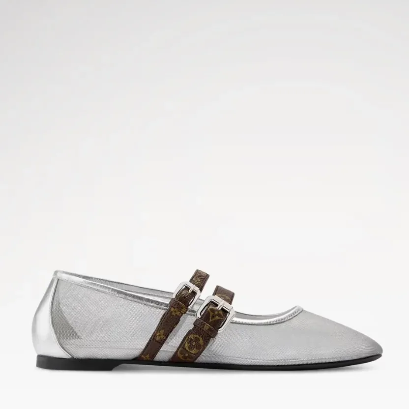 Louis Vuitton Ballet Ballerina Silver 1AIS37