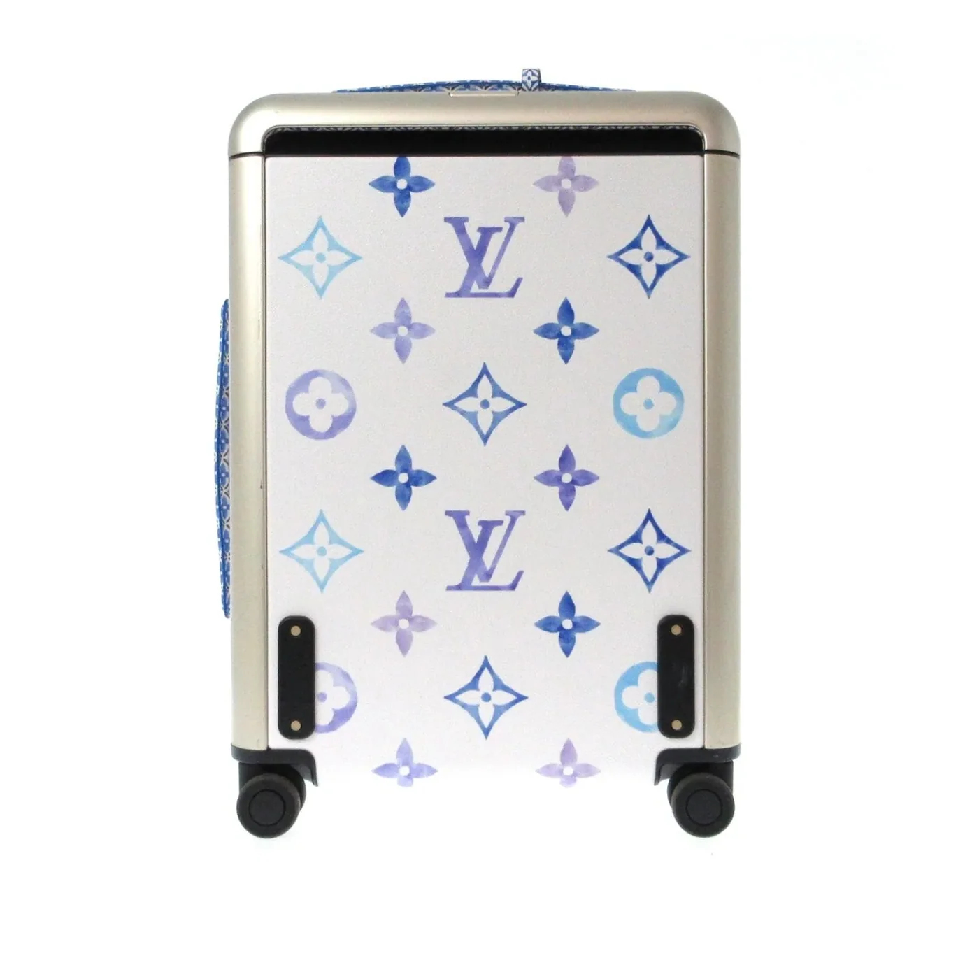 Louis Vuitton Horizon 55 Suitcase in White Champagne Hardware Louis Vuitton Horizon 55 Suitcase in White Champagne Hardware