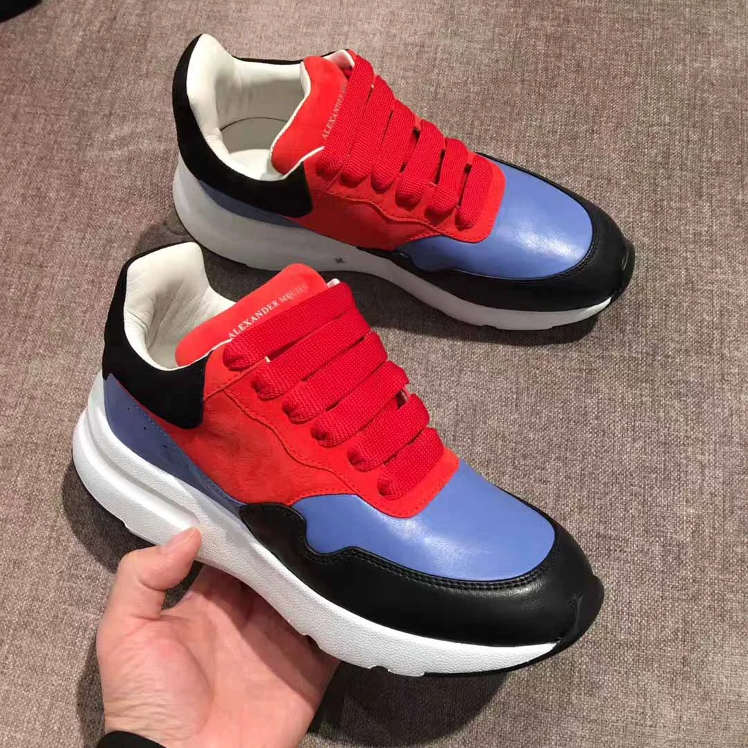 Alexander McQueen Runner Shoes for Unisex in Red