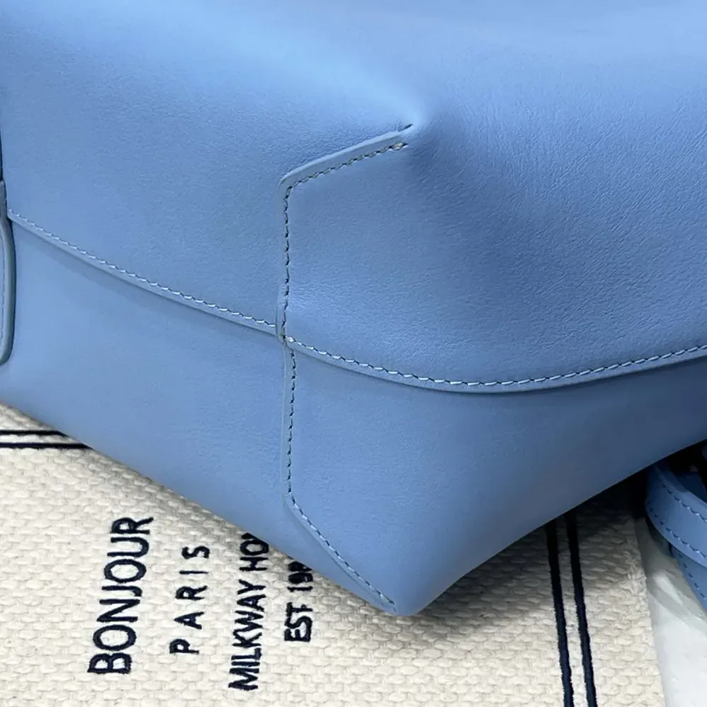 Celine Small Hobo in Supple Smooth Calfskin for Women in Blue