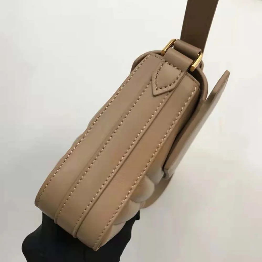 Burberry Quilted Leather Catherine Shoulder Bag for Women in Sandy Burberry Quilted Leather Catherine Shoulder Bag for Women in Sandy