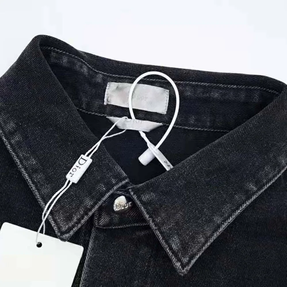 Dior Overshirt Black Cotton Twill for Men