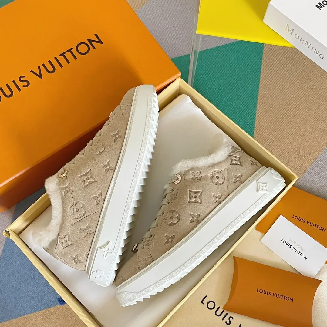 Louis Vuitton Time Out Sneaker Brown for Women
