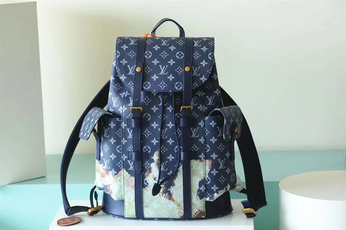 Louis Vuitton Christopher MM Drak Blue / Louis Vuitton Christopher MM Drak Blue /