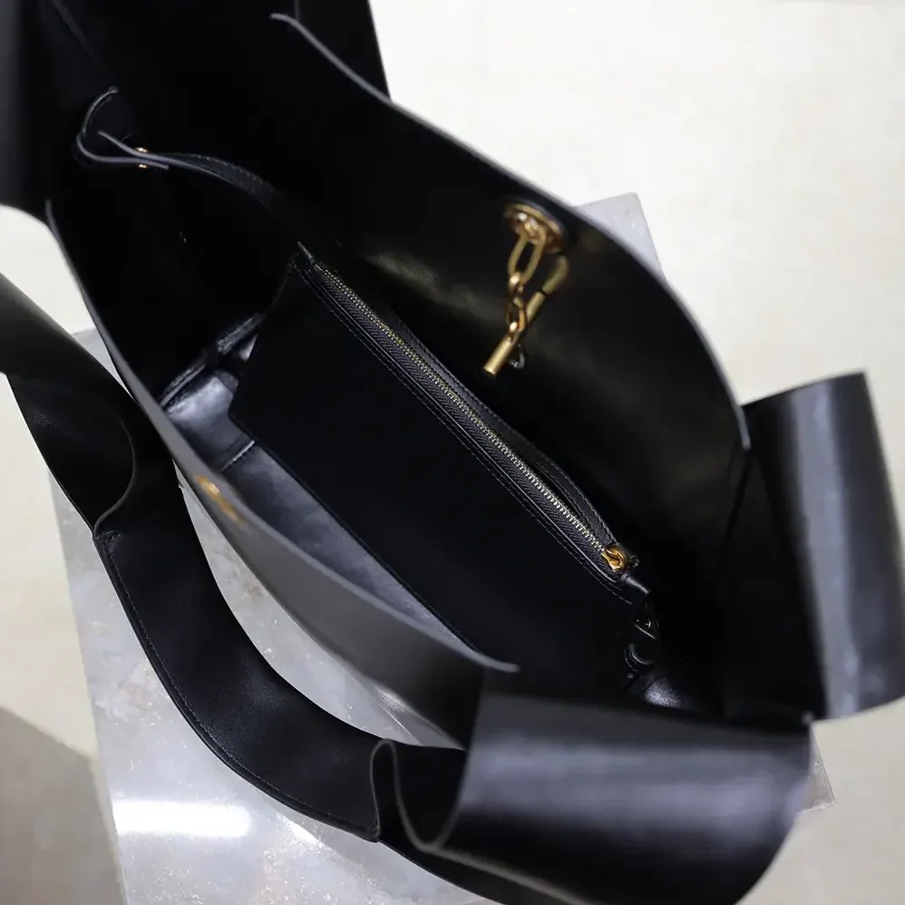 Saint Laurent YSL Tanger in Leather for Women Saint Laurent YSL Tanger in Leather for Women