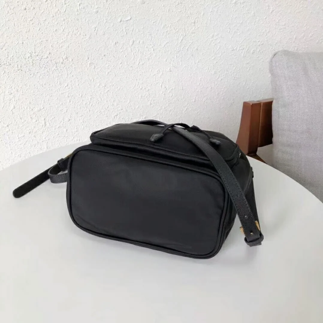 Prada Fabric Shoulder Bag for Unisex in Black Prada Fabric Shoulder Bag for Unisex in Black