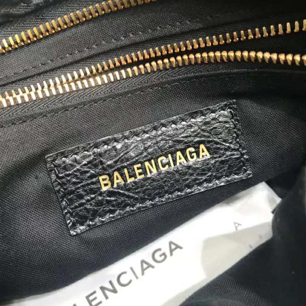 Balenciaga Classic Gold City S for Women in Black Balenciaga Classic Gold City S for Women in Black